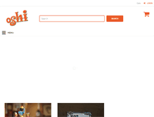 Tablet Screenshot of oshi.com.au